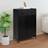 vidaXL Solid Pinewood Shoe Rack 110x110cm