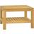 vidaXL Solid Wood Teak Coffee Table 60x60cm