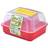 Whitefurze Kids Propagator Plastic Red With Clear Lid