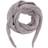 Neo Noir Misty Knit Scarf - Grey Melange