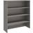 vidaXL light grey Top Pine Top Storage Cabinet