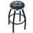 "Notre Team Black Wrinkle Bar Stool