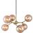 Halo Design Atom Large Gold Pendellampa ∅ 57cm