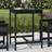vidaXL Havebord 82,5x82,5x110 massivt fyrretræ