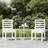 vidaXL white pine, Garden Garden Dining Chair