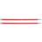 Knitpro Zing Strikkepinde Jumperpinde Aluminium 40cm 9,00mm 15.7in