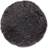 Skinnwille Fåreskindshynde Rund Curly ø34 cm Dark Grey Stolehynde Grå