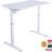 Sun-Flex Easydesk Elite Hæve-Sænke Bord 120 x 60 cm Hvid Skrivebord