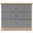 SECONIQUE Nevada 3 Chest of Drawer