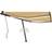 vidaXL Manual Retractable Awning with