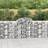 vidaXL Buede Gabionkurve 2 Stk 200 x 50 x 100 cm Krukke