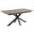 AC Nordic Heaven Extendable Rusty Brown Dining Table