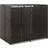 vidaXL Dobbelt skraldespandsskjuler 140x80x117 polyrattan (Areal )