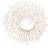 Chilewich Bloom Vinyl Placemat - Champagne Place Mat Beige, Brown, Gold, White