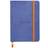 Rhodia Rhodiarama Softback Notebook, A6, Lined Sapphire