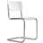 Thonet Cantilever Chrome/White Köksstol 82cm