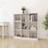 vidaXL Bogskab/rumdeler 104x33,5x110 massivt Bogreol