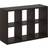 Furinno Cubicle Open Dark Oak Förvaringsskåp 76.2x111.2cm