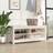 vidaXL Bench White 110 x 38 x 45.5 cm Shoe Rack