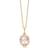 Mads Z Darling Pendant - Gold/Morganite