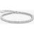 Thomas Sabo Tennisarmband Med Vita Stenar - Silver