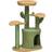 Pawhut Cactus Design Cat Climbing Tower 83cm