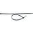 Seatec Strips sort 140 3.6mm-100stk