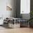 vidaXL Metal Bed Frame without Mattress 90 x 200 cm White