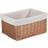 RED HAMPER Large Lined Double Steamed Basket