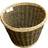 Hamper L001/HOME Round Rustic Log Basket