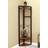 Fwstyle Corner Hallway Rack Wall Shelf