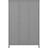 Large 3 Grey Wardrobe 129x195cm