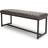 Shankar Shankar Archer Leather Settee Bench