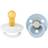 Bibs Nappar 2-pack Stl. 2 Naturgummi White/Baby Blue 6-18 mån Nappar
