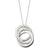 Beginnings Triple Interlinked Circles Necklace N4454