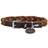 Hunter Halsbånd Solid Education Cord 60/M-L, brun/orange