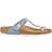 Birkenstock Kid's Gizeh - Shiny Snake Sky