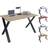 VCM Lona X-feet Skrivebord 80x120cm
