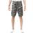 XRay Men's Belted Twill Tape Cargo Shorts - Sage Camo