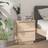 vidaXL 40x35x50 massiv furu Sängbord 35x40cm