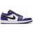 NIKE Air Jordan 1 Low GS - Court Purple/Black/White