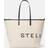 Stella McCartney Womens Ecru Logo-print Organic-cotton Tote bag