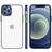 Hurtel Milky Silicone Flexible Translucent Skal Galaxy S21 Plus 5G Marin Blå