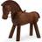 Kay Bojesen Horse Walnut Figurine 14.5cm