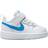 Nike Court Borough Low 2 TDV - White/Pure Platinum/Stadium Green/Photo Blue