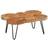 vidaXL 36 cm 6 Trunks Solid Wood Acacia Coffee Table