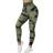 Mooslover Seamless Training Leggings - Olive Green Tie-Dye