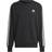 adidas Essentials French Terry 3-Stripes Sweatshirt - Black