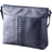 Leather Crossbody Bag - Navy