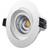 Designlight Downl MPT-306B Tilt White Spotlight 6st